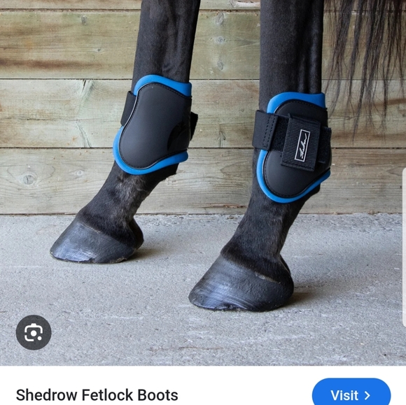 Shedrow fetlock boots size full - Picture 3 of 3